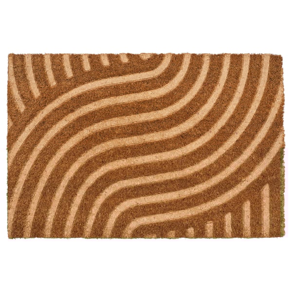 VALLENSVED Door mat, indoor, natural, 40x60 cm