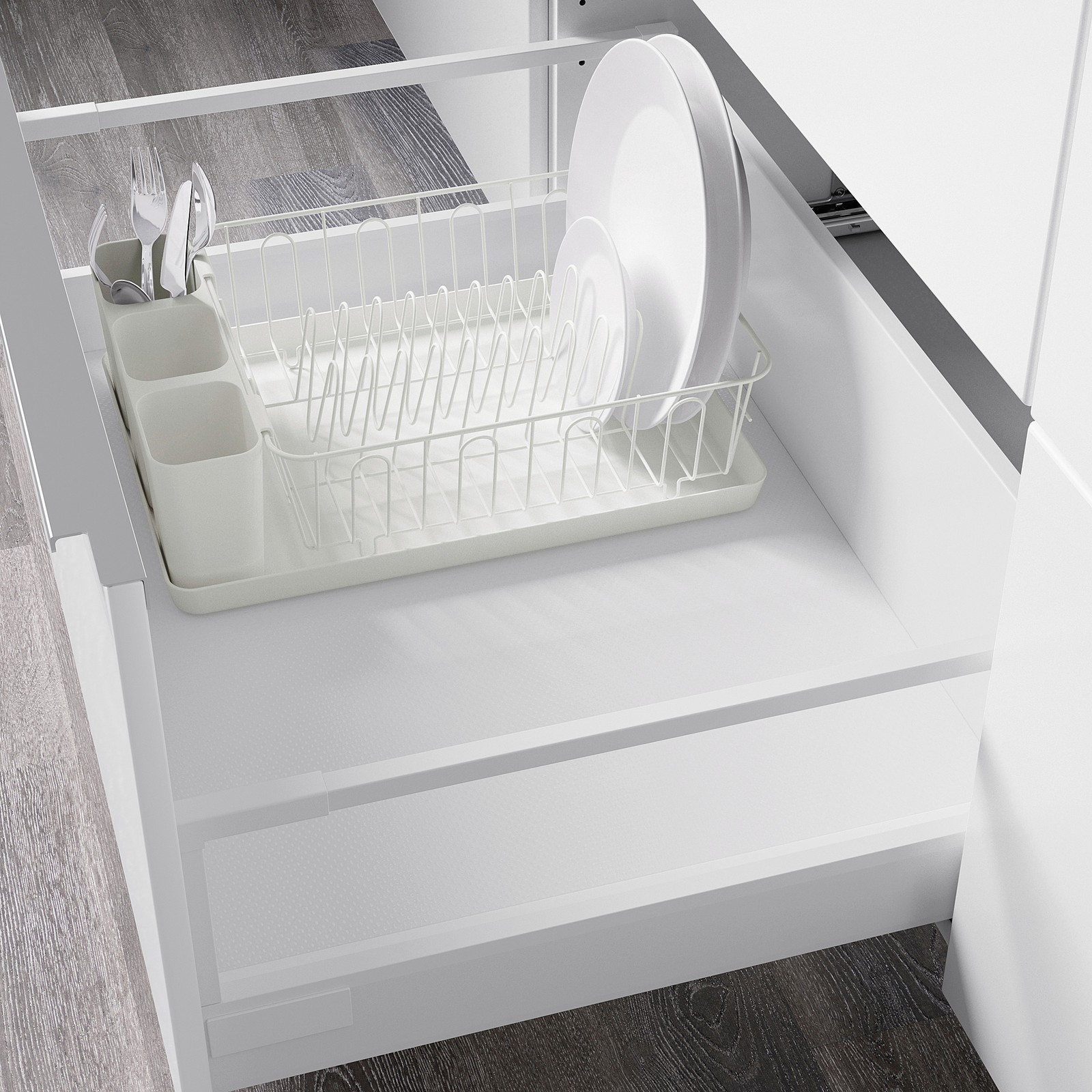 VARIERA Dish drainer, white IKEA