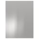 Option: VÅRSTA Front for dishwasher, stainless steel, 60x80 cm