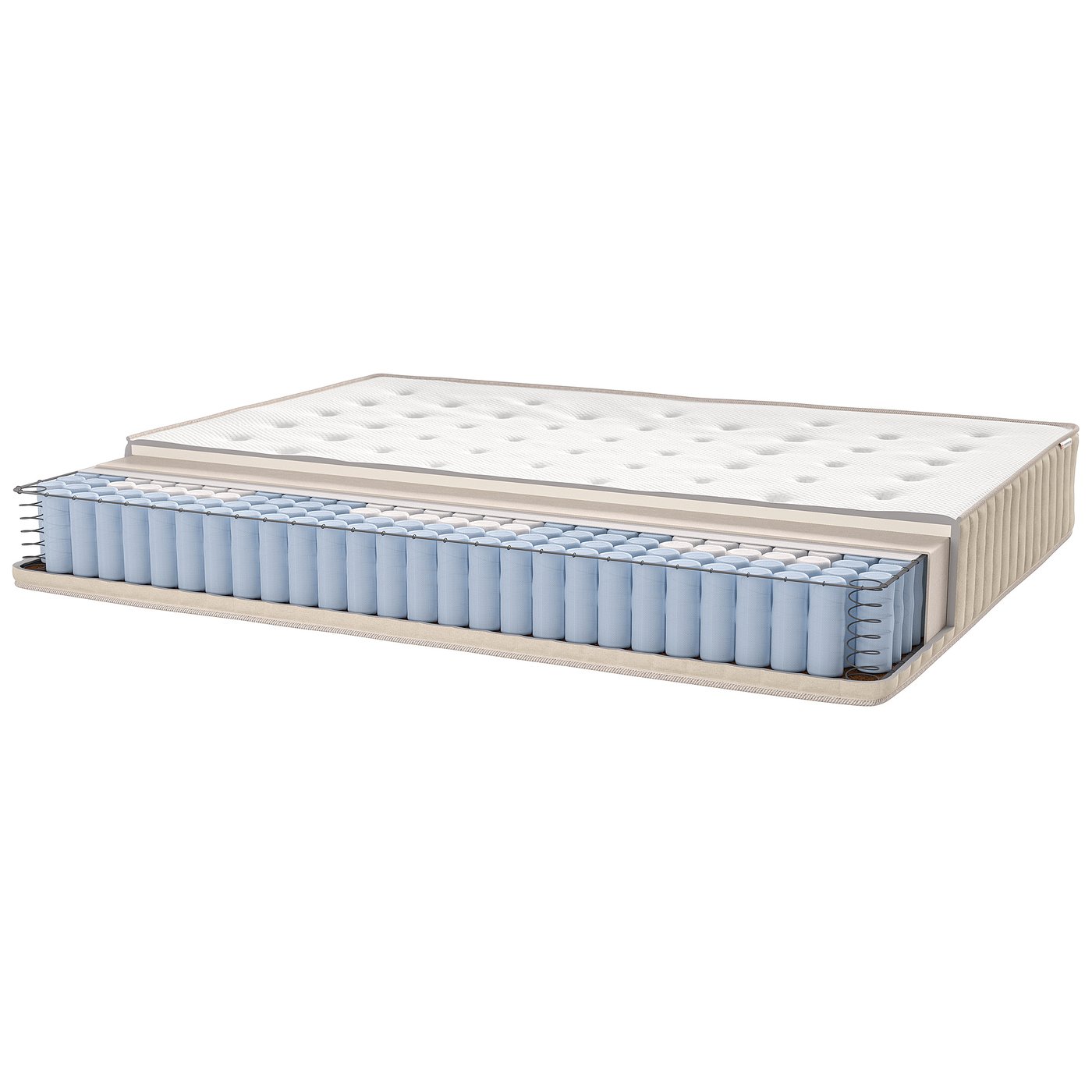 IKEA セミダブル　マットレス VATNESTRÖM ヴァトネストロム VATNESTRÖM pocket sprung mattress, extra firm/natural, Double - IKEA