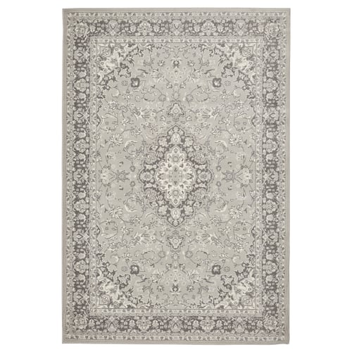 VEDBÄK rug, low pile, light grey, 170x230 cm IKEA