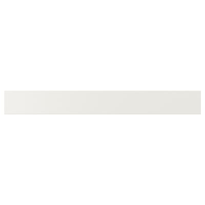 VEDDINGE Drawer front, white, 80x10 cm