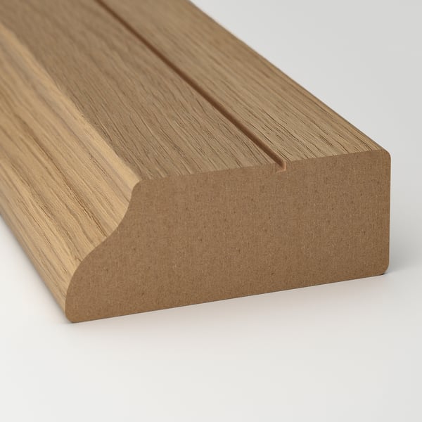 VEDHAMN Deco strip, oak, 221 cm