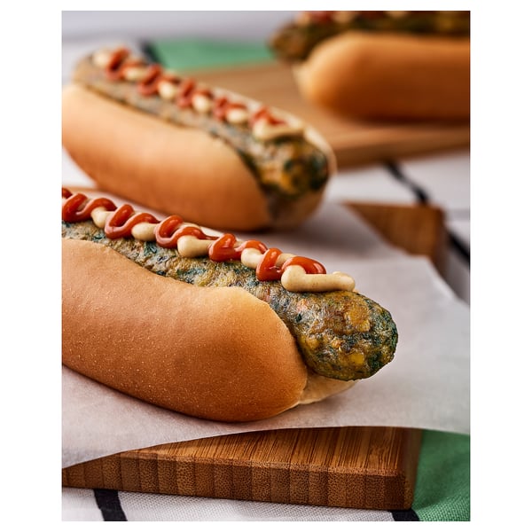 vegetable hot dog IKEA