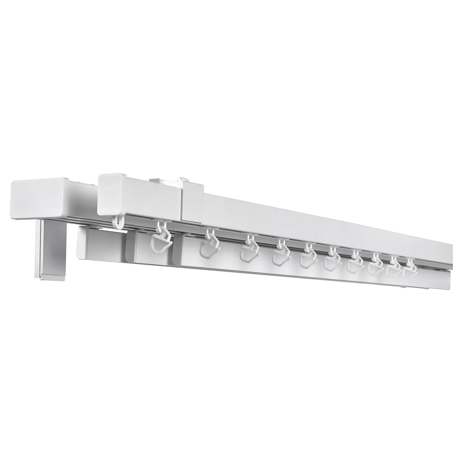 VIDGA single and triple track set, white IKEA