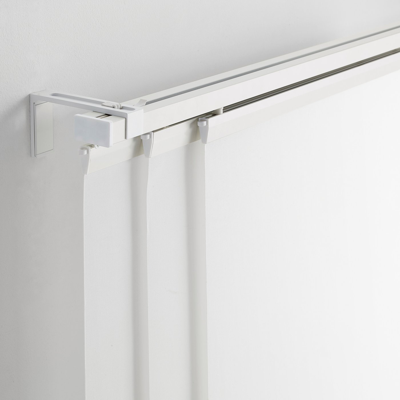 Vidga Triple Track Rail White Ikea