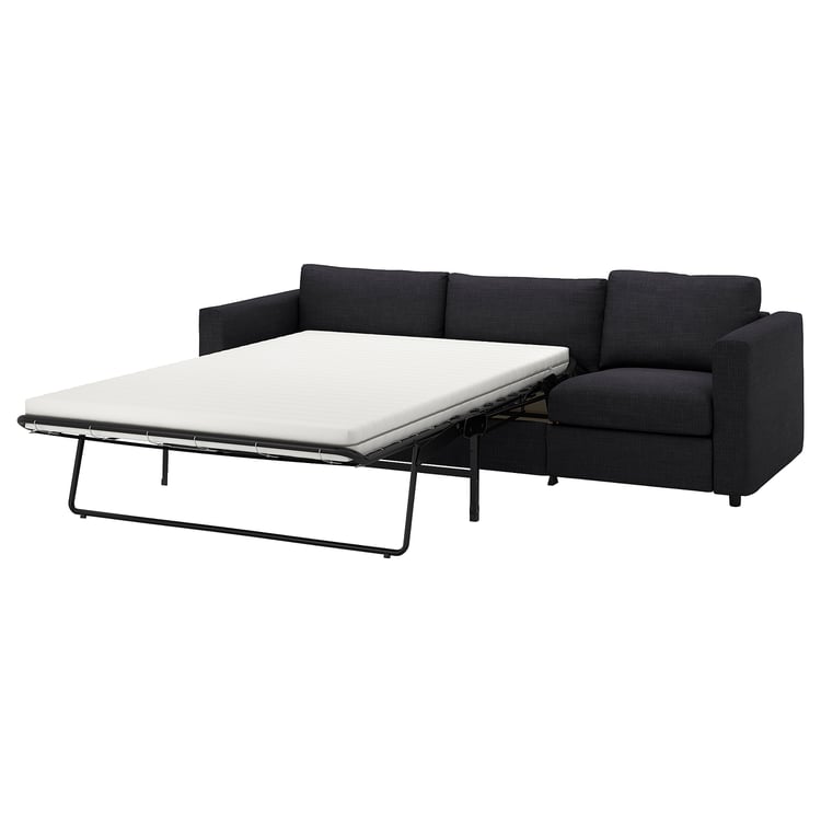 VIMLE 3seat sofabed, Hillared anthracite IKEA