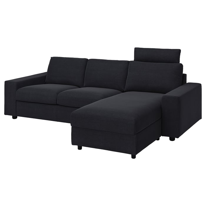 Fabric sofas with chaise longues IKEA