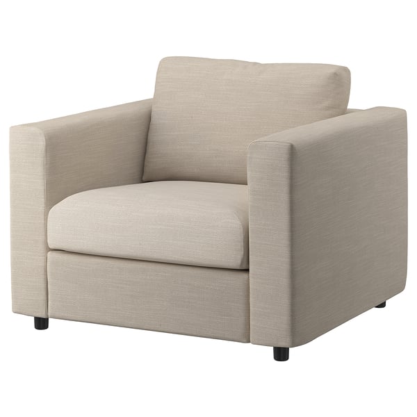 VIMLE Armchair, Hillared beige