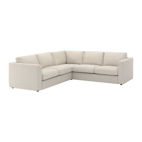 VIMLE Corner sofa, 4-seat - Gunnared beige - IKEA