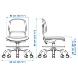 VIMUND Children's desk chair, turquoise