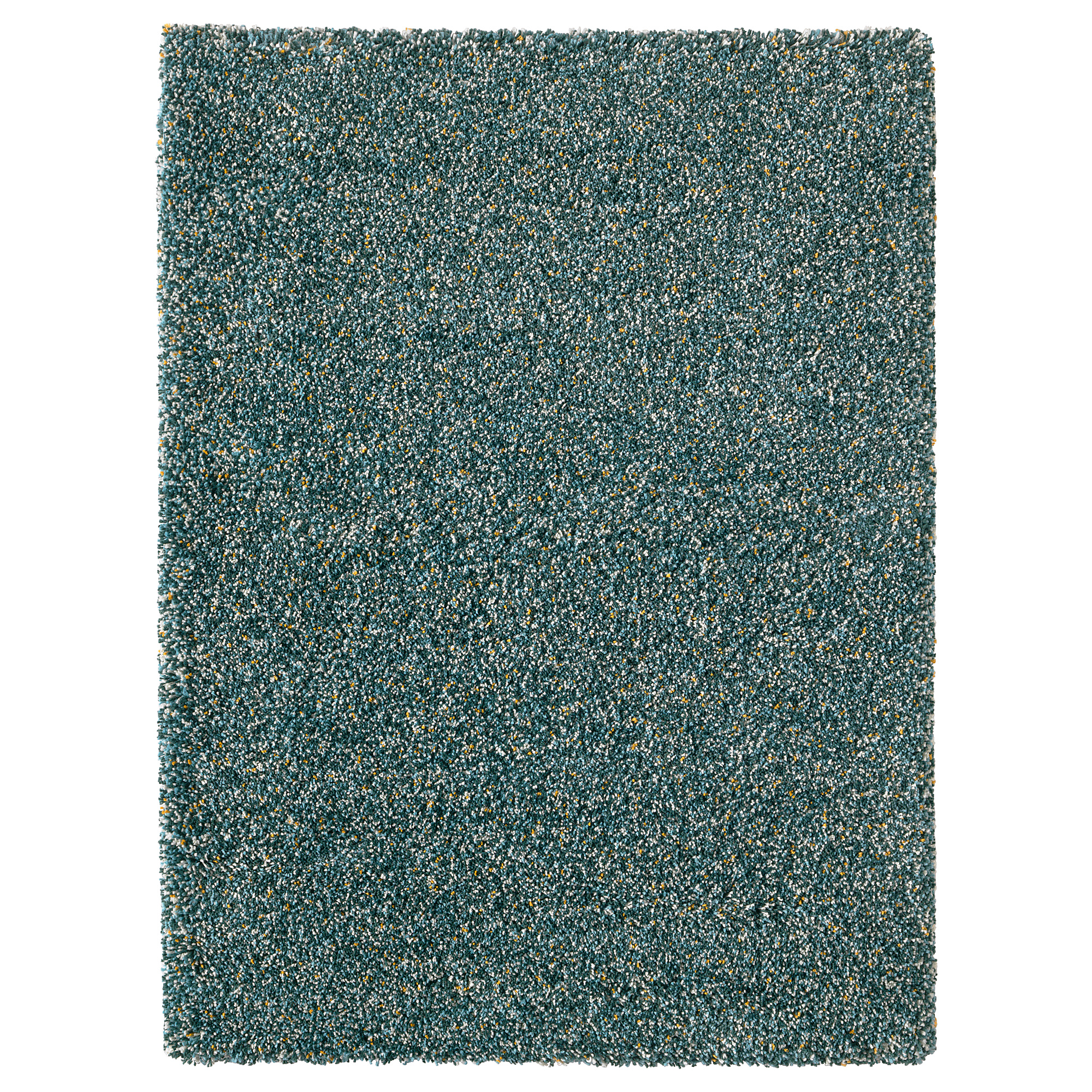 VINDUM Rug, high pile, bluegreen blue, 133x180 cm IKEA