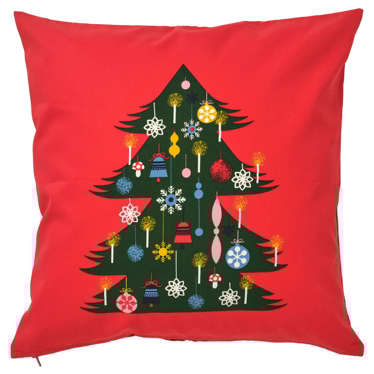 VINTERFINT Cushion cover Christmas tree red IKEA