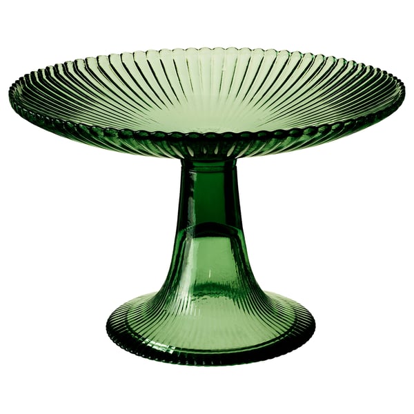 VINTERFINT Serving bowl, green, 25 cm IKEA