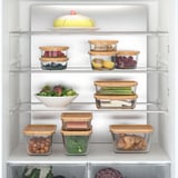 VINTERKALL French door fridge/freezer, IKEA 700 freestanding/stainless steel, 341/171 l