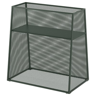 VISINGSÖ Plant stand, outdoor/deep green, 74 cm