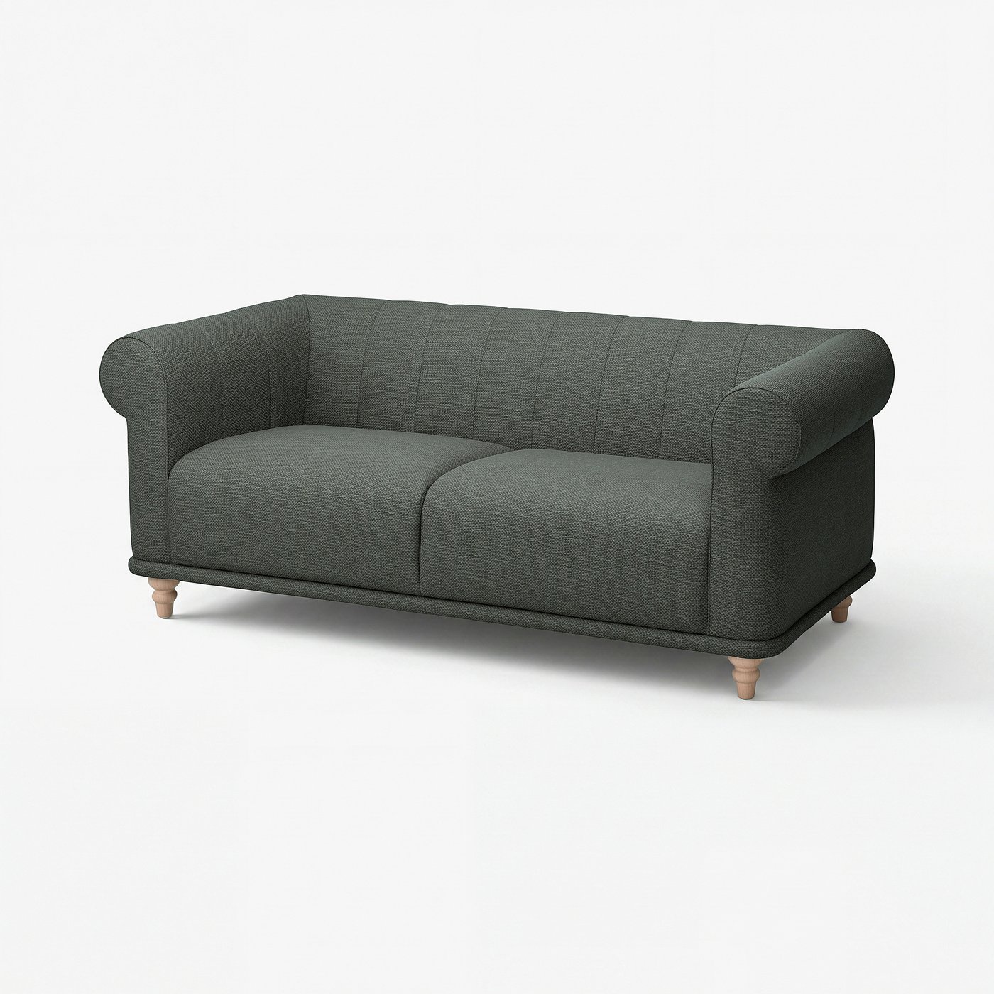 VISKAFORS 2-seat sofa - Lejde/grey/green birch