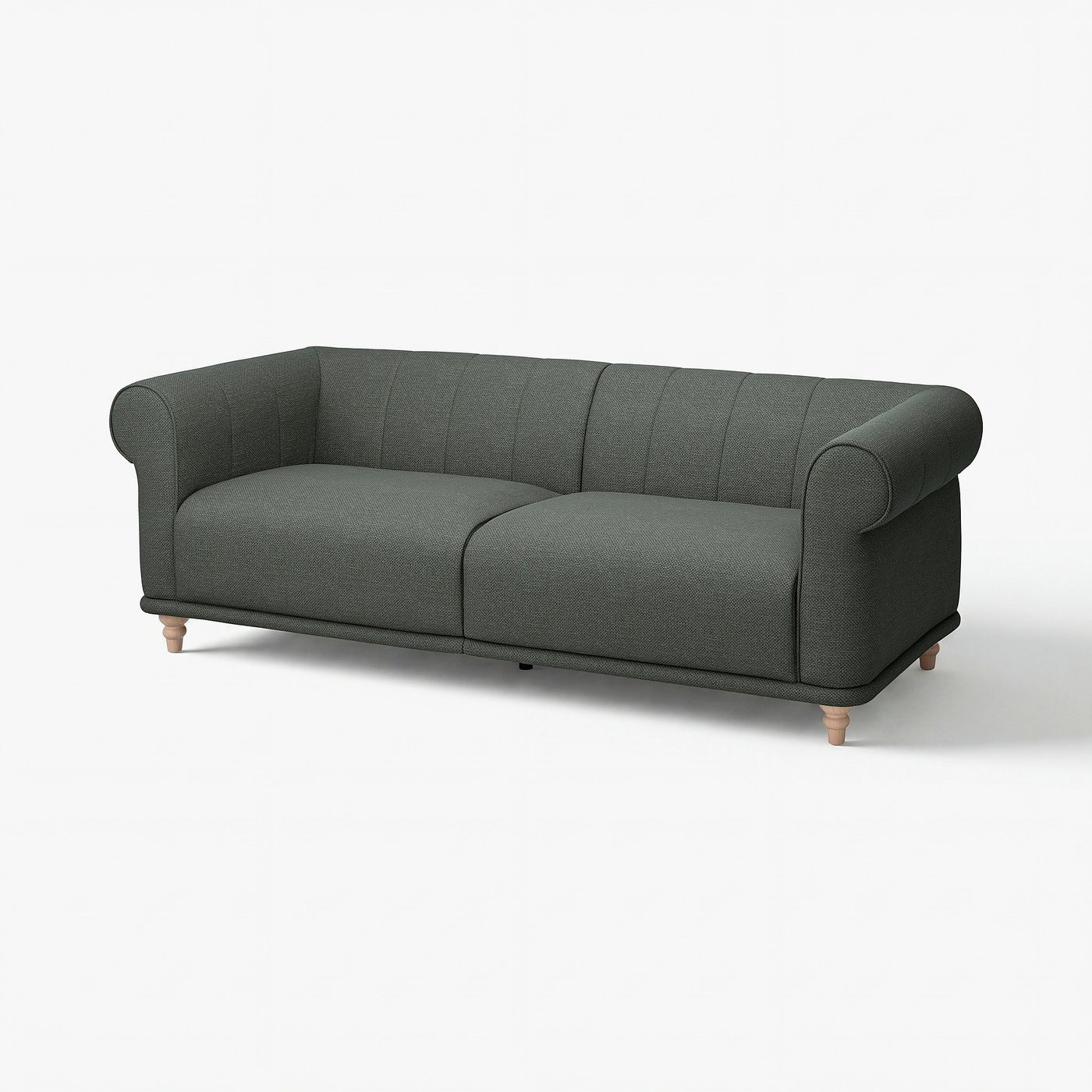 VISKAFORS 3-seat sofa - Lejde/grey/green birch