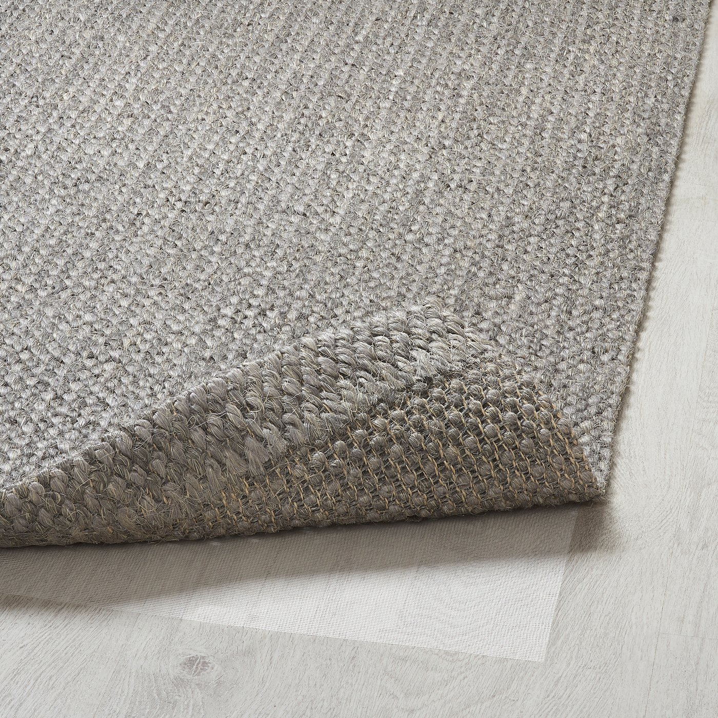 VOKSLEV Rug, flatwoven grey IKEA