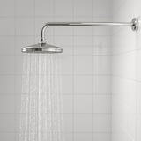 VOXNAN Single-spray showerhead with arm, chrome-plated
