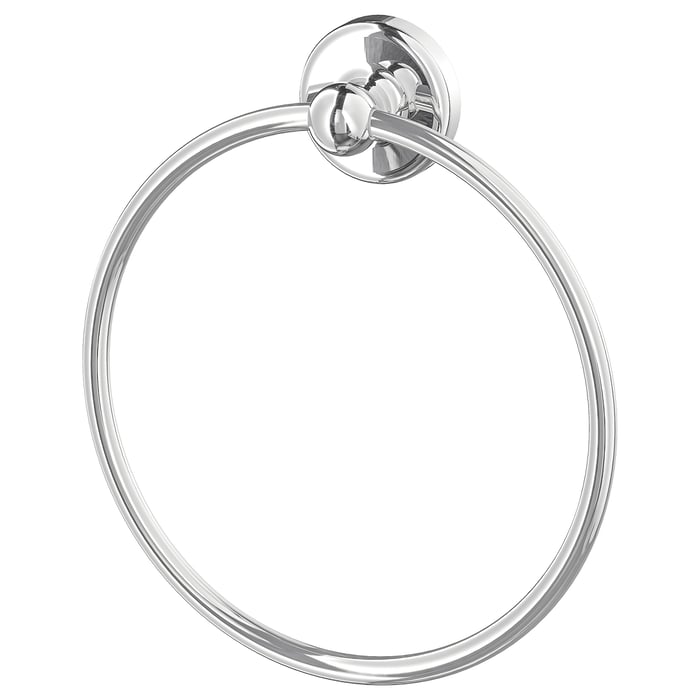 VOXNAN towel hanger, chrome effect IKEA