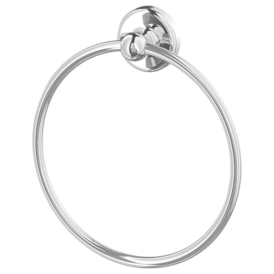 VOXNAN towel hanger, chrome effect IKEA