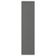 VOXTORP Door, dark grey, 20x80 cm