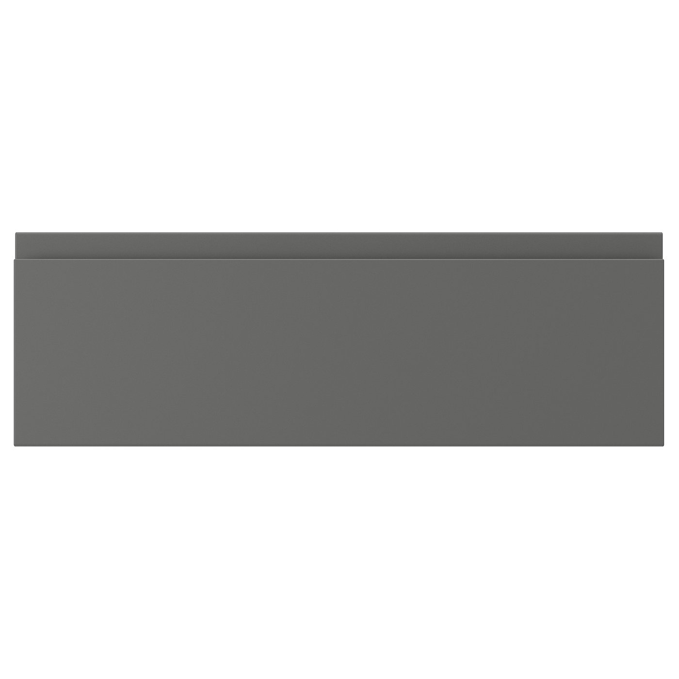 VOXTORP Drawer front - dark grey 60x20 cm
