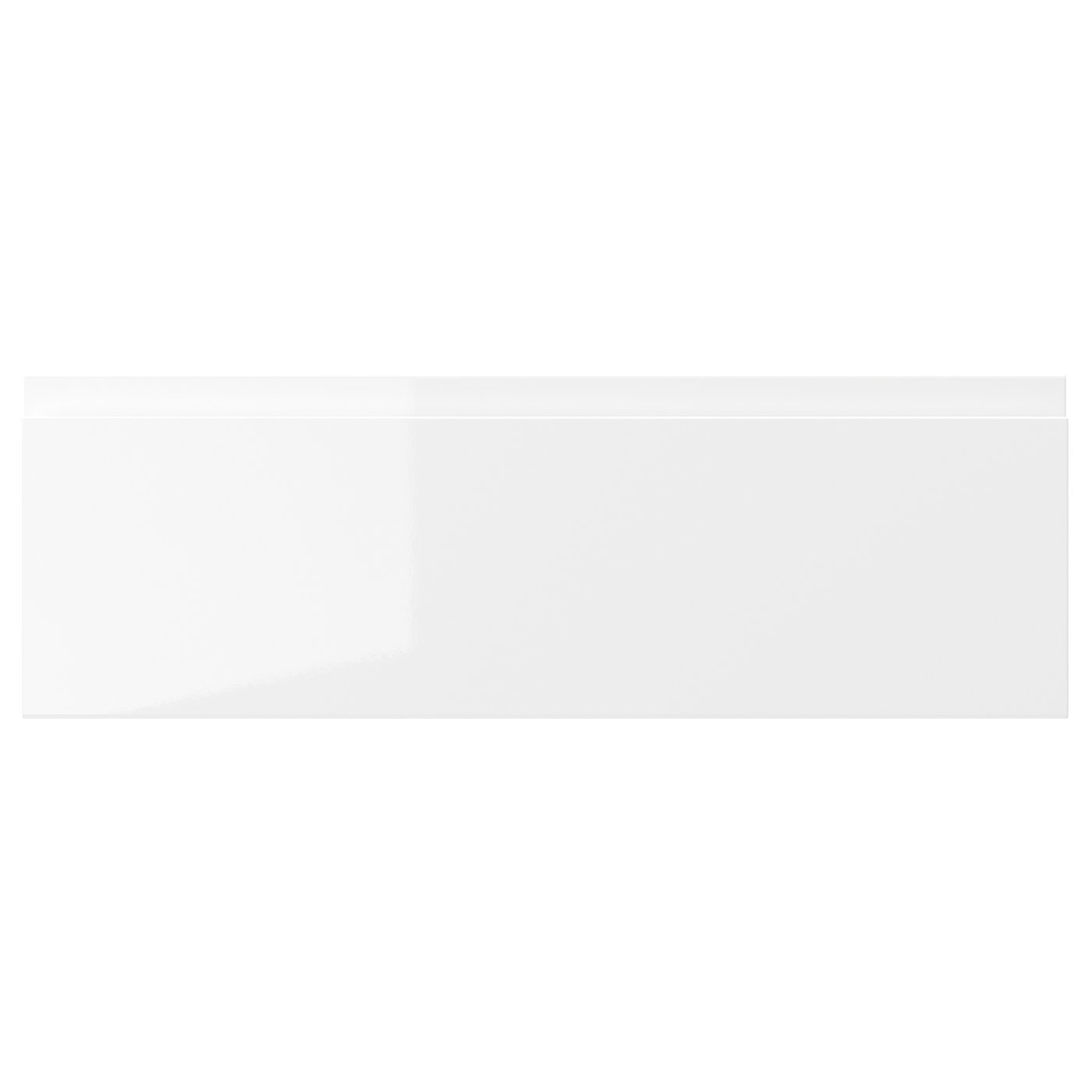 VOXTORP Drawer front - high-gloss white 60x20 cm