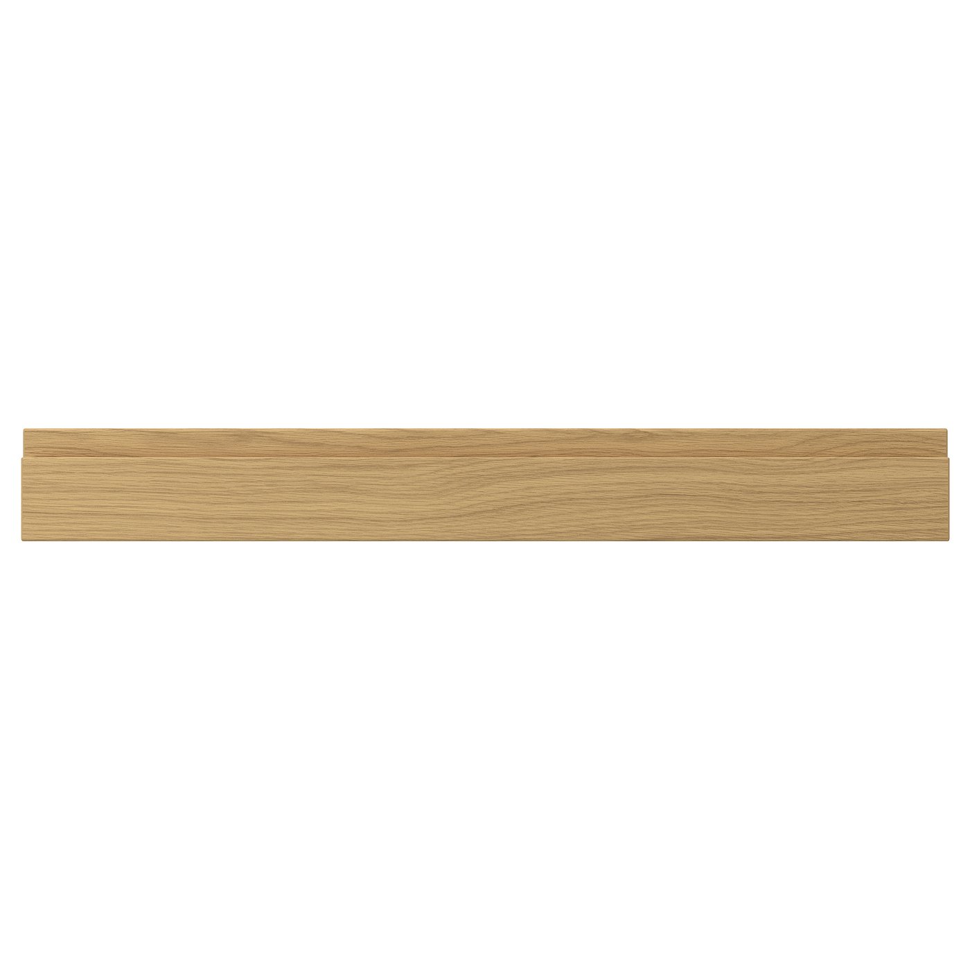 VOXTORP Drawer front - oak effect 80x10 cm