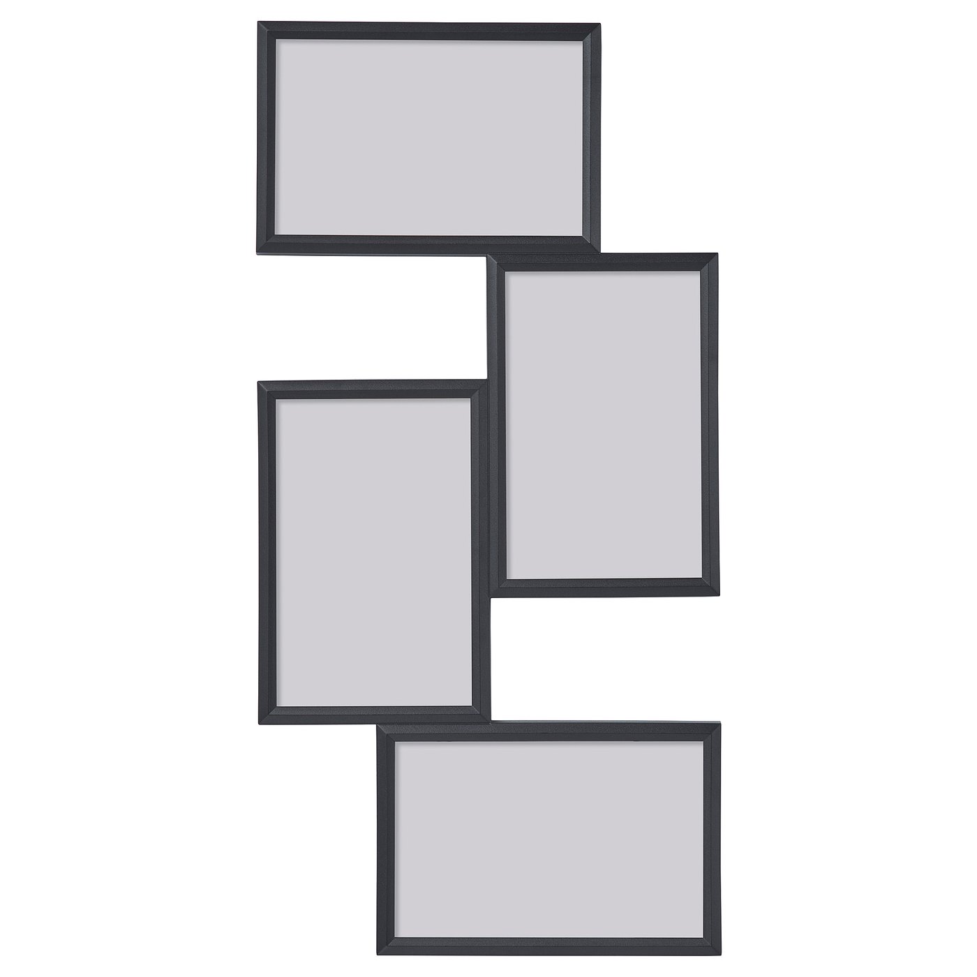 YLLEVAD Collage frame for 4 photos, black IKEA