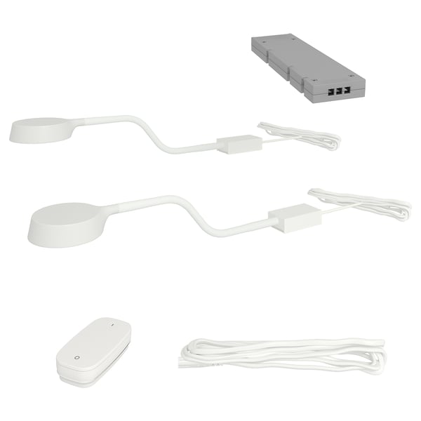 YTBERG / TRÅDFRI Lighting kit, white