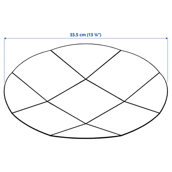 Illustration with measurements for the product: YXSTABY.