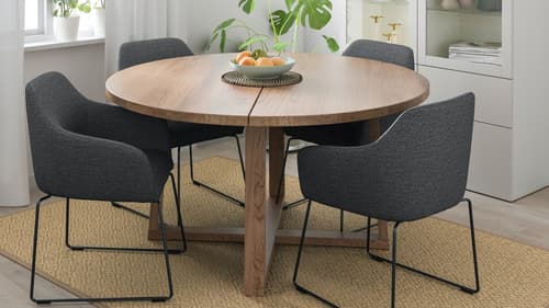 Round dining tables