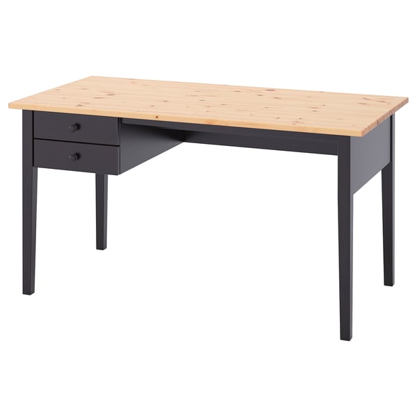ARKELSTORP Desk, black, 140x70 cm - IKEA Belgium