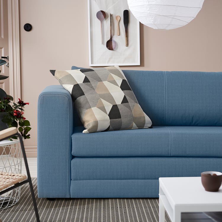 ASKEBY 2seat sofabed, Knisa medium blue IKEA Belgium