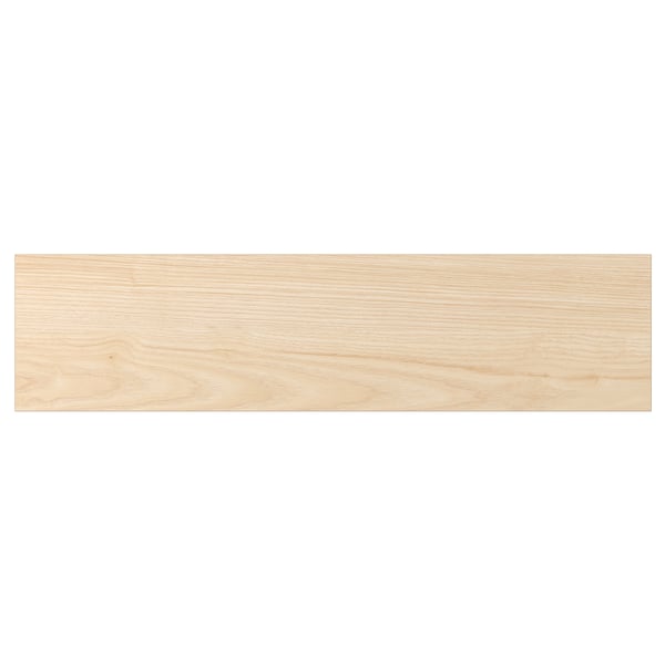 ASKERSUND light ash drawer, sleek minimalist design. Blonde wood texture, rectangular shape.