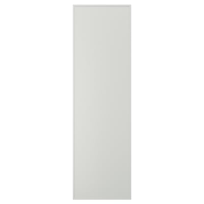 ASPUDDEN Door, light grey, 60x200 cm