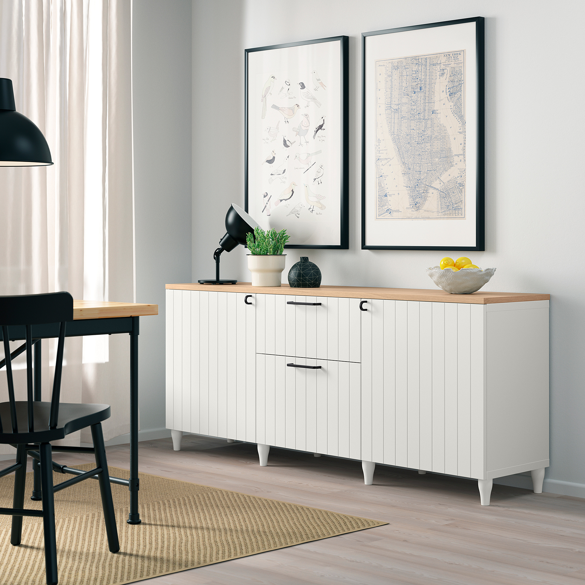 BESTÅ Storage combination with drawers, white/Sutterviken ...