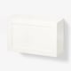 BESTÅ Wall-mounted cabinet combination, white/Hanviken white, 60x22x38 cm