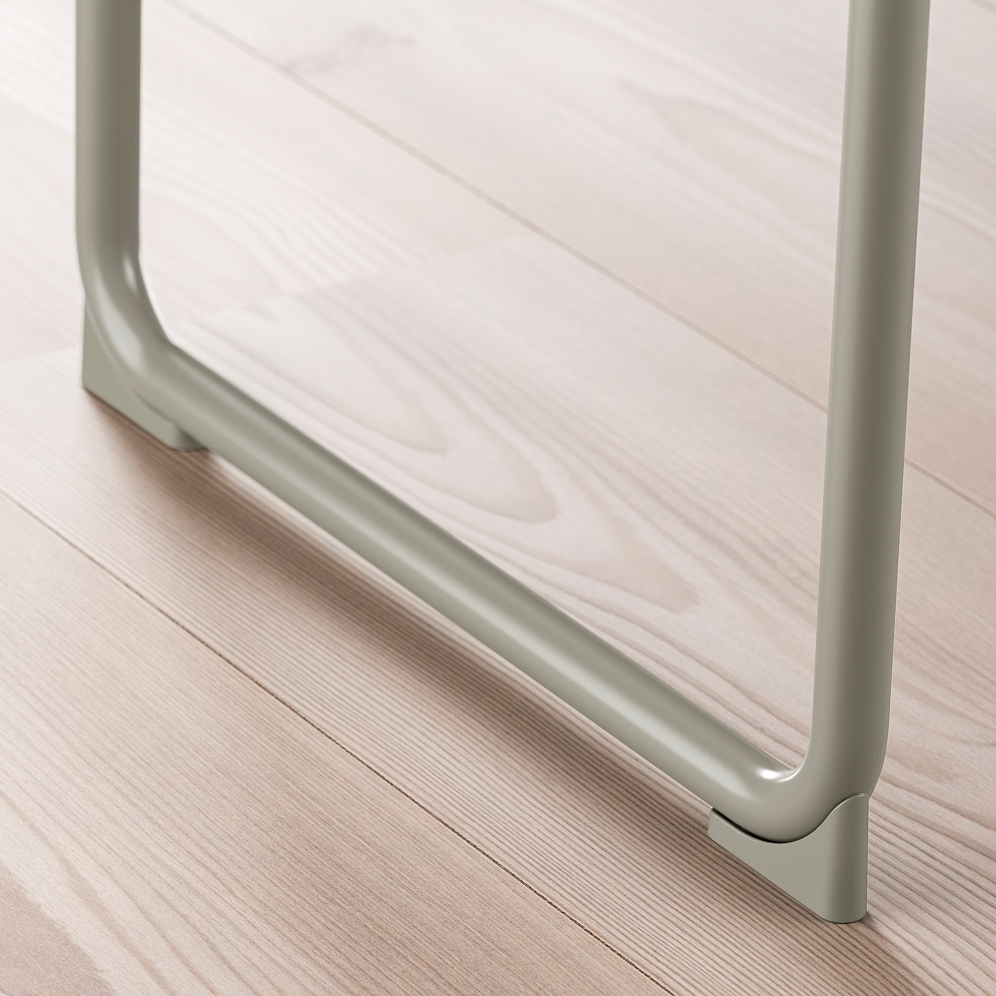 BLANKHÄLLAN Bedside table, beige/pink