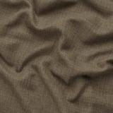 Close-up of textured, brown fabric; soft, high-quality weave.