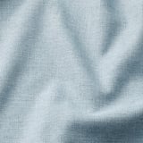 Close-up of soft, textured silver fabric with subtle stripes. The material appears smooth and durable.