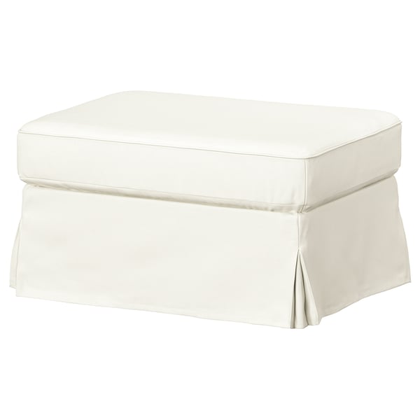 EKTORP Cover for footstool, Blekinge white