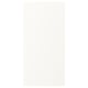 ENHET white cabinet. Simple, clean, rectangular design. Easy to clean, moisture-resistant surface.