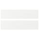 Option: White ENKÖPING cabinet panels, wood-like texture, durable foil, rectangular shape.