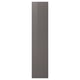 FARDAL door: sleek, tall, dark grey, glossy finish, rectangular.