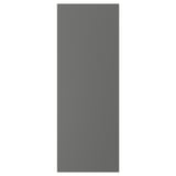 A rectangular, dark gray FÖRBÄTTRA panel. This particleboard panel has plastic edging and a smooth, flat design, ideal for various surfaces.