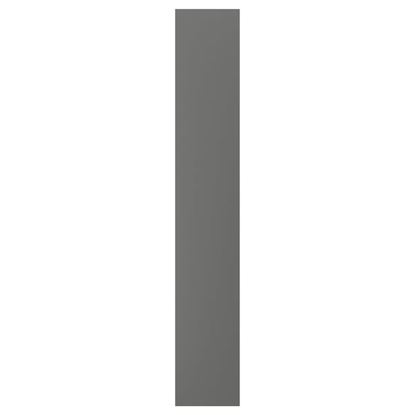 Gray panel, furniture cover, plastic edge.