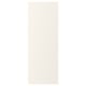 A white FÖRBÄTTRA cover panel, rectangular in shape, made of acrylic paint and fibreboard.